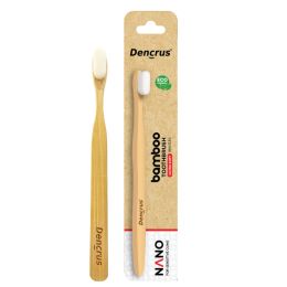 Amwoodo: Nano bamboo Toothbrush | 100% Natural Bamboo Toothbrush for Sensitive Gums & Teeth | Pack of 1