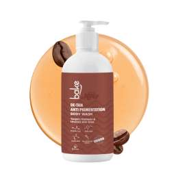 Bake Cosmetics: De-Tan Anti-Pigmentation Coffee Body Wash with Kojic, Glycolic & Lactic Acid for Spots, Pigmentation & Tan Removal