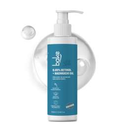 Bake Cosmetics: 0.05% Retinol Face Wash for Acne ,Blackheads & Open Pores for Men & Women