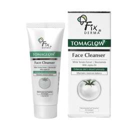 Fixderma: Tomaglow Face Cleanser with White Tomato Extract 4% Niacinamide Skin Brightening face wash 15gm
