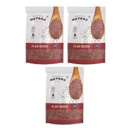 Nutraj: Flax Seeds 600gm