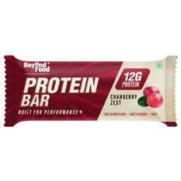 Beyond Food: Protein Bars - Cranberry Zest (Pack of 6)