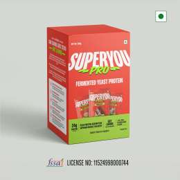 SuperYou: Pro Fermented Yeast Protein Assorted Box(Pack of 8) | 24gm Protein  | PDCAAS of 1 - 288gm