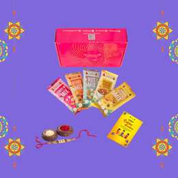 Ambrosia: Ambrosia Dry Fruit Box, 200g - Premium Dryfruit Gift Hamper | Perfect Festive Gift for Loved ones | Gift Hamper | Assorted Mix of Flavoured Nuts & Trail Mix | Morning Essential Trail Mix | Berry Trail Mix | Exotic Nut Trail Mix | Powerup Mix | Roasted Alm