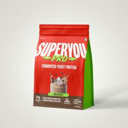 SuperYou: Pro Fermented Yeast Protein | 24gm Protein| Coffee| PDCAAS of 1 - 1kg