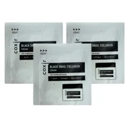 Coxir: Black Snail Collagen Cream 2ml  - Pack of 3
