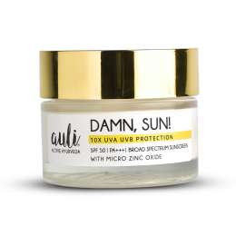 AULI: SPF 50 PA+++ Lightweight Sunscreen - DAMN, SUN! 50gm