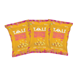 Taali: Roasted Makhana- Tikka Masala| Tasty Healthy Snacks | Gourmet Gluten-Free Makhana, Antioxidants, Superfood | Pack of 3 x 60 gm