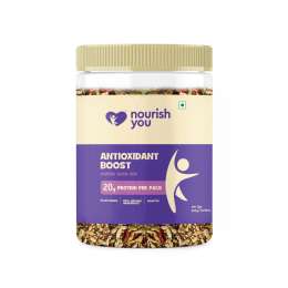 Nourish You: Antioxidant Boost Trail Nut & Super Seed Mix 300gm Jar