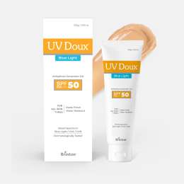 Brinton : Uv Doux Blue Sunscreen Gel  50gm