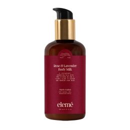 Eleme: Rose & Lavender Lightweight Body Milk with Chamomile & Pro Vitamin B5
