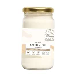 Ecotyl: Safed Musli Powder | Ayurvedic Herb | 100gm