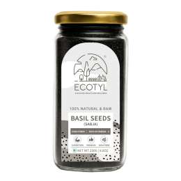 Ecotyl: Basil Seeds | Sabja Seeds  | 250gm