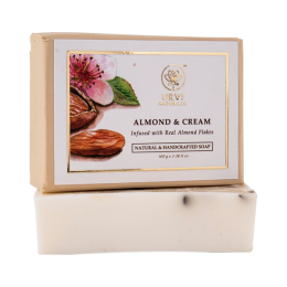 Urvi Naturals: Urvi Naturals Almond Cream Soap - 100g