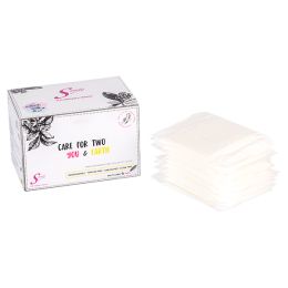 Saathi: Panty Liners Bamboo Fiber Sanitary Pads - pack of 24