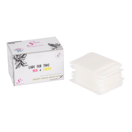 Saathi: Panty Liners Bamboo Fiber Sanitary Pads - pack of 48