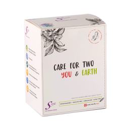 Saathi: Bamboo Fiber Sanitary Pads - pack of 12