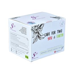 Saathi: Overnight Banana Fiber Sanitary Pads - Pack of 8