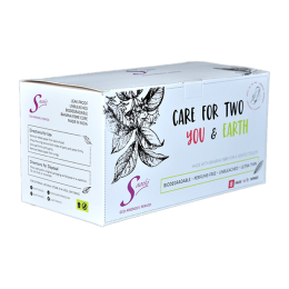 Saathi: XL Banana Fiber Sanitary Pads - Pack of 8