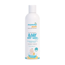 mommypure: Tear-Free Natural Baby Wash for skin hydration - 120 gm