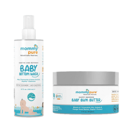 mommypure: Soothe and Refresh Bottom Wash & Happy Bummies Baby Bum Butter for full nourishment - 200 gm