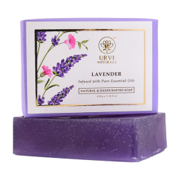 Urvi Naturals: Urvi Naturals Lavender Soap - 100gm