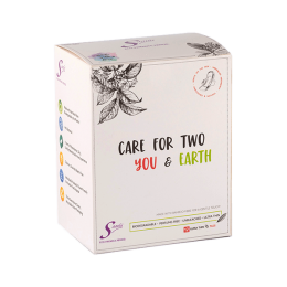 Saathi: XL Bamboo Fiber Sanitary Pads - pack of 36