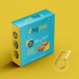 Only plant: Peanut Butter Energy Bar - 300 gm (Pack of 6)