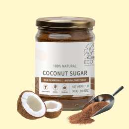 Ecotyl: Coconut Sugar | Blossom Sugar | Natural Sweetener | 300gm