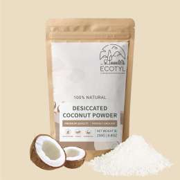Ecotyl: Desiccated Coconut Powder | Unsweetened  250gm