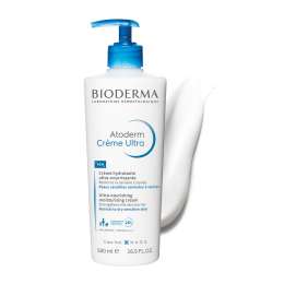 Bioderma: Atoderm Creme Ultra-Nourishing - Moisturizer For Normal To Sensitive Dry Skin, 500ml