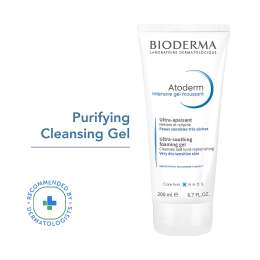Bioderma: Atoderm Intensive Gel moussant Ultra-Soothing Shower Gel Very Dry To Atopic Skin, 200ml