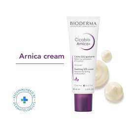 Bioderma: Cicabio arnica sos soothing cream skin damage baby children adult 40ml