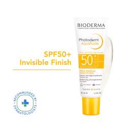 Bioderma: Bioderma Photoderm Aquafluide SPF 50+ PA++++ Invisible Sunscreen for All Skin Types | In Vivo Tested 40ml