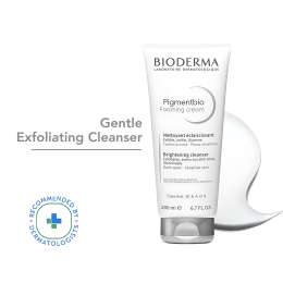 Bioderma: Pigmentbio Foaming Cream Brightening Exfoliating Cleanser For Face 200ml