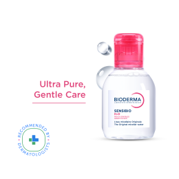 Bioderma: Sensibio H2O Daily Soothing Cleanser, Make up Pollution & Impurities Remover Face Eyes Sensitive skin 100ml