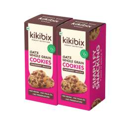 Kikibix: Cranberry Walnut Cookies - 260 gm (Pack of 2)