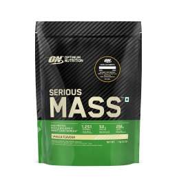 Optimum Nutrition: Serious Mass Weight Gainer Powder - 1kg - Vanilla