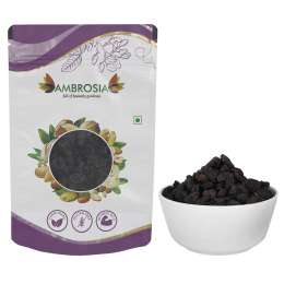 Ambrosia: Dried Black Seedless Raisins, Farm Fresh, Gluten Free   250gm