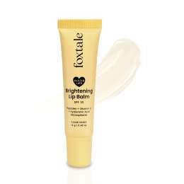 Foxtale: Brightening Lip Balm With Peptides, Vitamin C & Hyaluronic Acid - Clear Glaze 12ml
