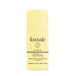 Foxtale: SPF 70 Gel-Cream Sunscreen for Oily Skin with PA++++ & Niacinamide  15ml