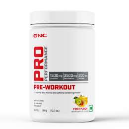 GNC: Pro Performance Pre-Workout Fruit Punch 360gm