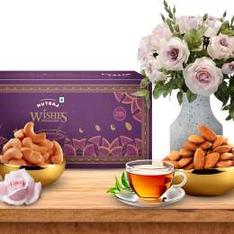 Nutraj: Wishes Valley of Warmth   500gm Diwali Gift Box