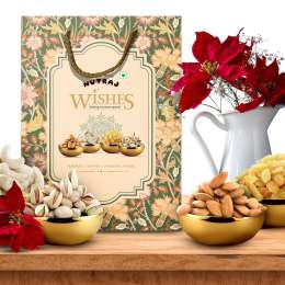 Nutraj: Wishes Royal Blossom   600gm Diwali Gift Box