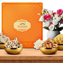 Nutraj: Wishes Healthy Goodness    500gm Diwali Gift Box