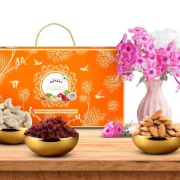 Nutraj: Wishes Birds of Bliss   300gm Diwali Gift Box