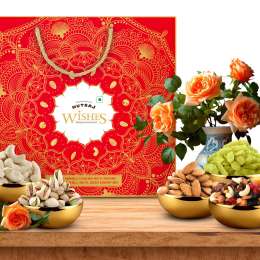 Nutraj: Wishes Healthy Bloom   800gm Diwali Gift Box