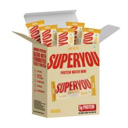 SuperYou: Mango  Mini Protein Chocolate   Pack Of 10