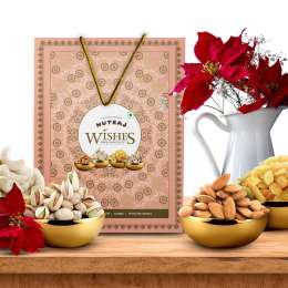 Nutraj: Wishes Royal Blossom   500gm Diwali Gift Box