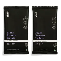 shyft: Plant Protein Isolate - Natural Cocoa   33gm Pack of 2